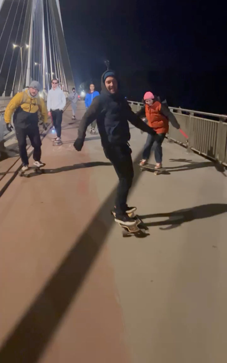 СЕКРЕТНЫЕ Отмороженные лонгбордеры