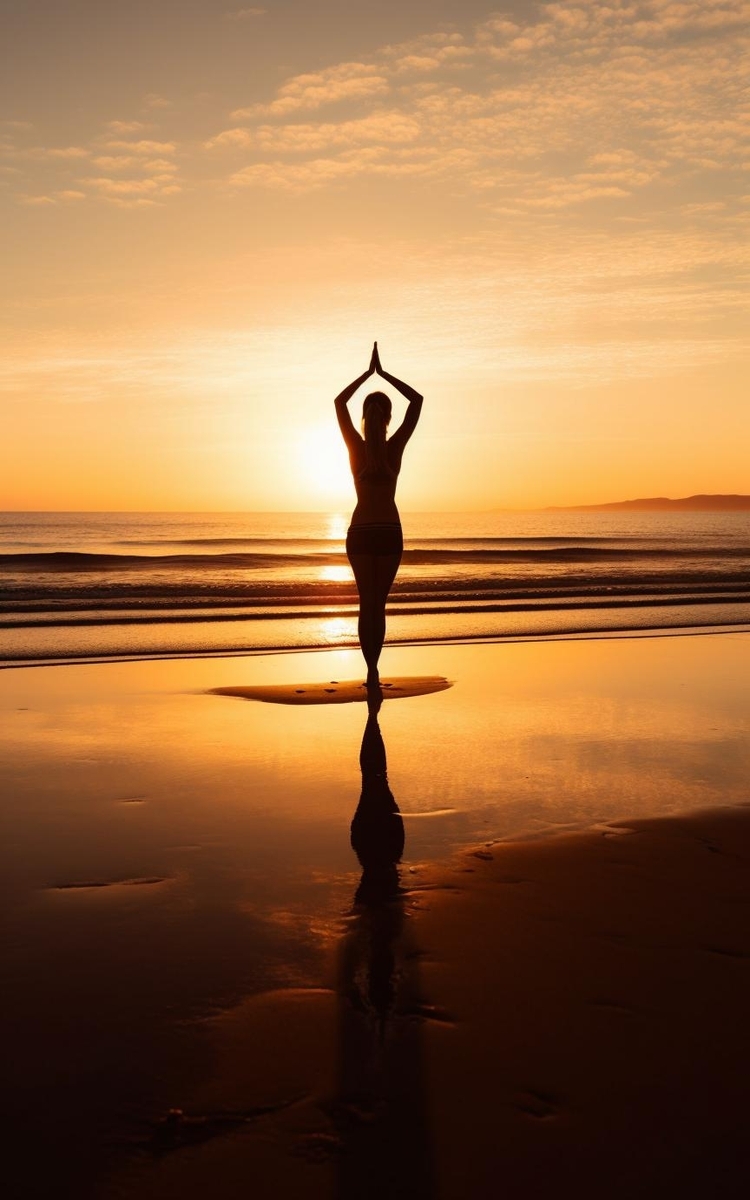 Sunrise Yoga by the Sea