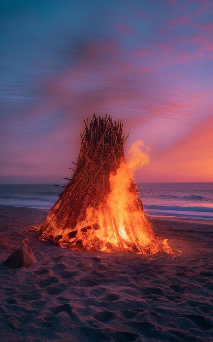 Beach Bonfire & Poetry Night
