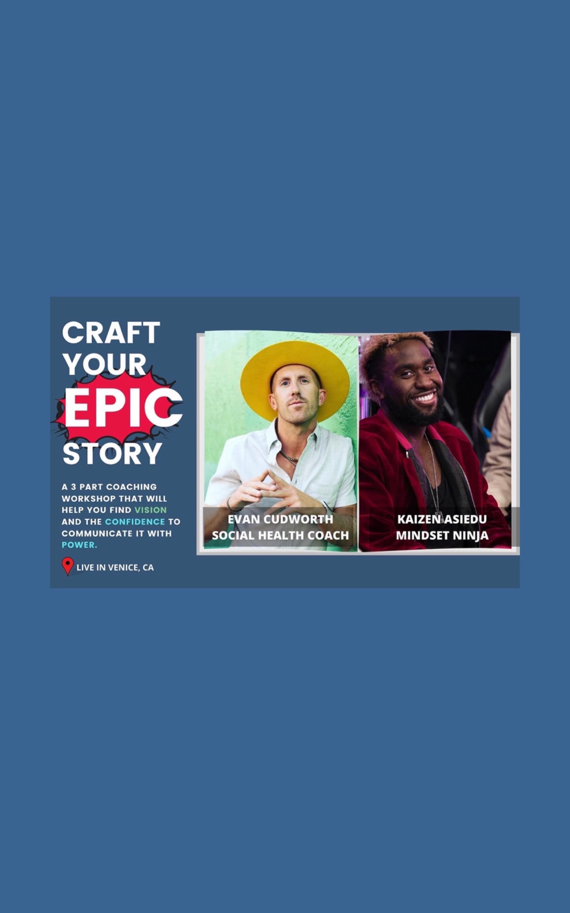 Craft Your EPIC Story