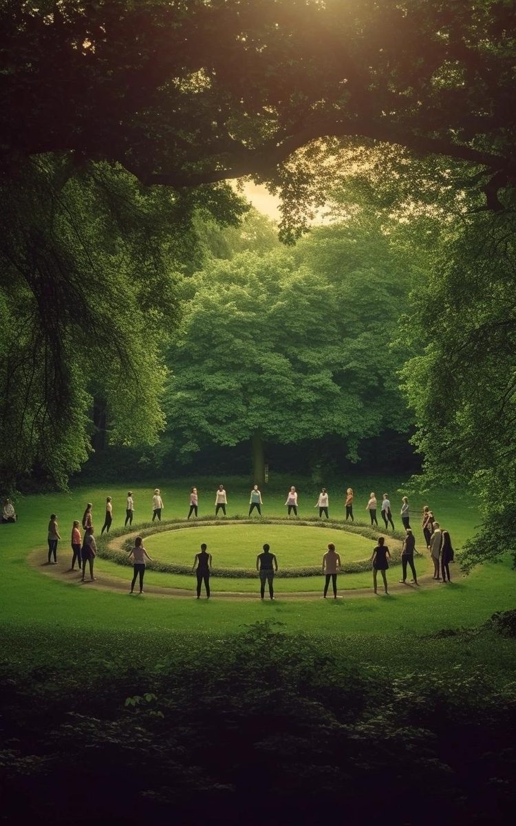 Yoga in Vondelpark