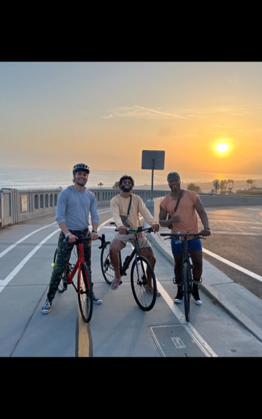 Morning Cycle up Mandeville Canyon