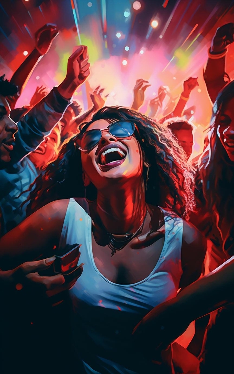 Dancing Social at a Local Venue