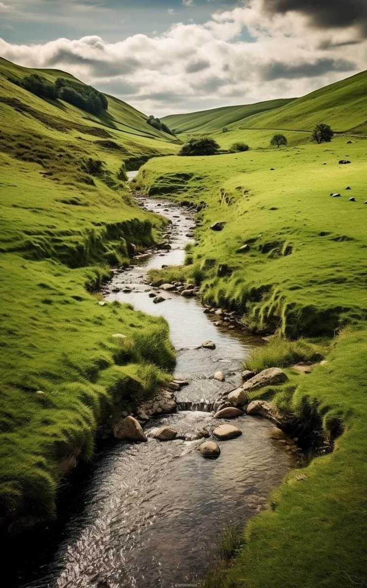 Hiking Adventure in the Countryside