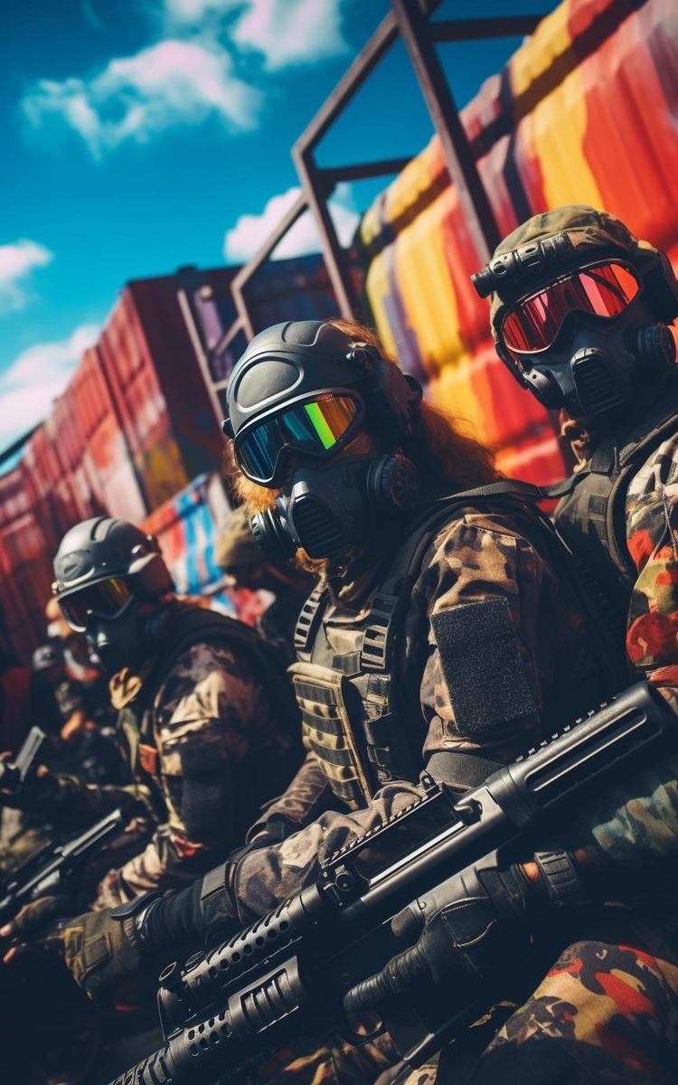 Interactive Paintball Tournament