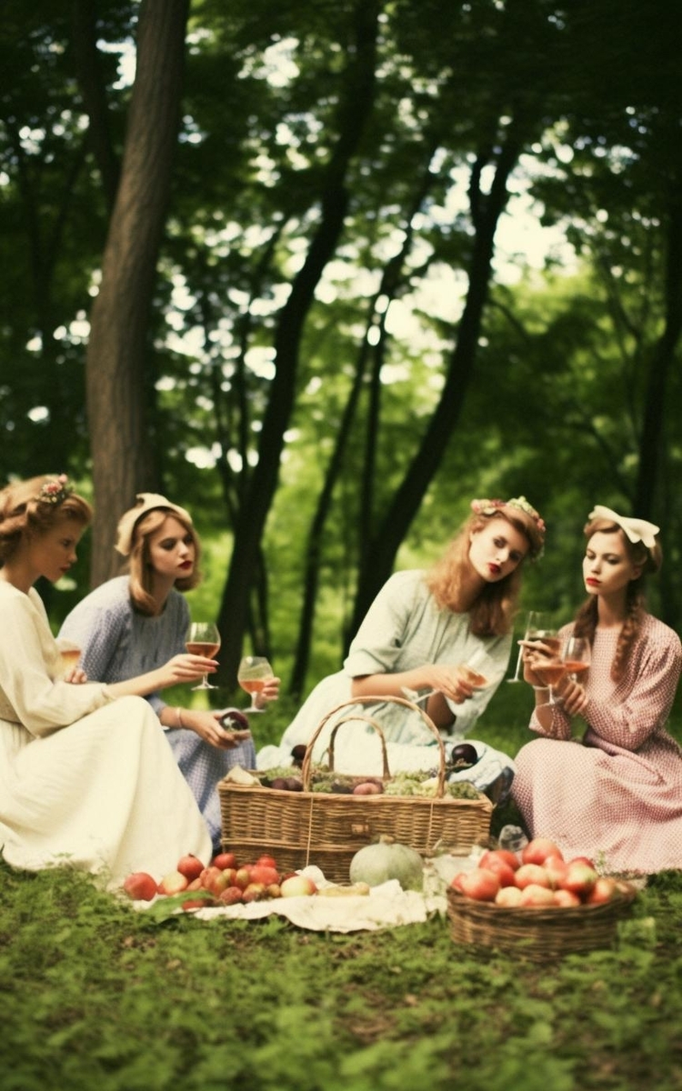 Artistic Picnic in the Park